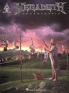 portada Megadeth - Youthanasia (en Inglés)