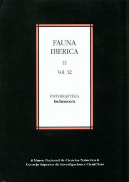 portada Fauna Ibérica (phthiraptera ischnocera)
