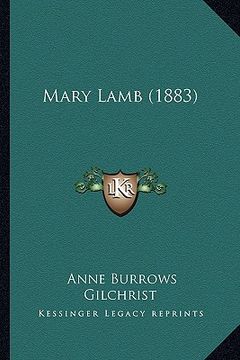 portada mary lamb (1883) (en Inglés)