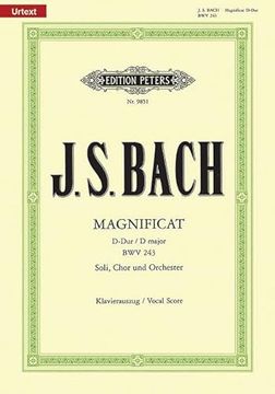 portada Magnificat in D Bwv 243 (Vocal Score) (in English)