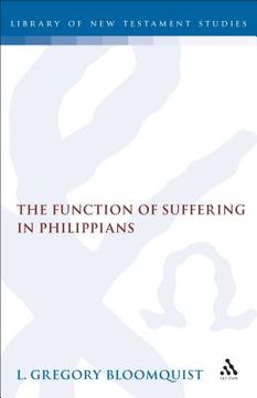 portada Function of Suffering in Philippians (in English)