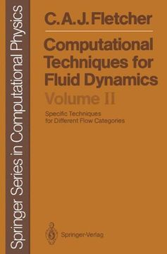 portada computational techniques for fluid dynamics: specific techniques for different flow categories (en Inglés)
