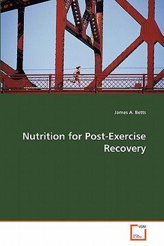portada nutrition for post-exercise recovery (en Inglés)