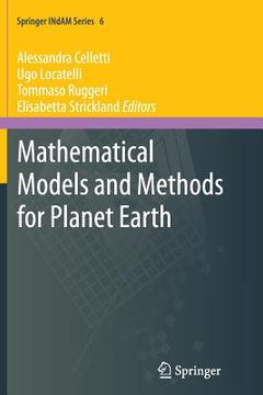 portada Mathematical Models and Methods for Planet Earth (en Inglés)