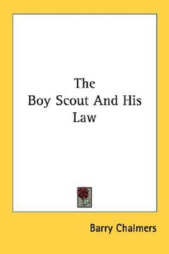 portada the boy scout and his law (in English)