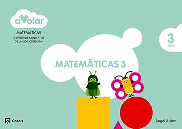 portada A Volar! , Matemáticas 3, Educación Infantil. 3 Años