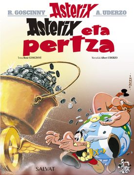 portada Asterix eta pertza (en Euskera)