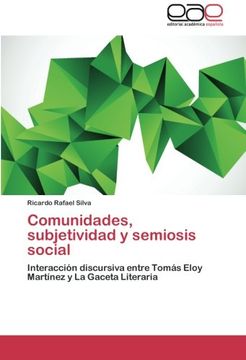portada Comunidades, Subjetividad y Semiosis Social