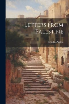 portada Letters From Palestine