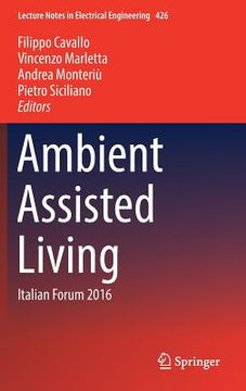 portada Ambient Assisted Living: Italian Forum 2016 (en Inglés)