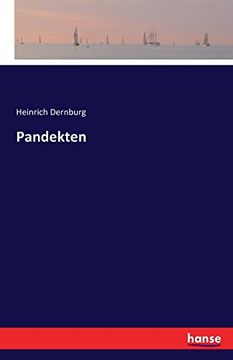 portada Pandekten (German Edition)