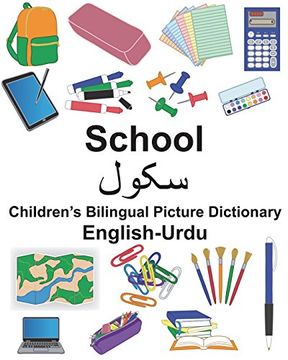 portada English-Urdu School Children’S Bilingual Picture Dictionary (Freebilingualbooks. Com) (en Inglés)