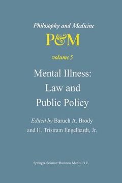portada Mental Illness: Law and Public Policy