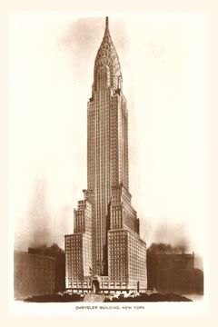 portada Vintage Journal Chrysler Building, New York City (en Inglés)