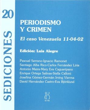 portada Periodismo y Crimen: El Caso Venezuela 11-04-02