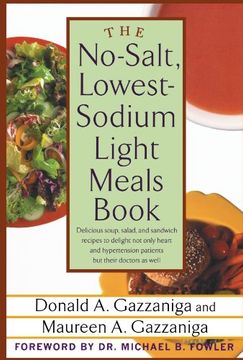 portada The No-Salt, Lowest-Sodium Light Meals Book (en Inglés)
