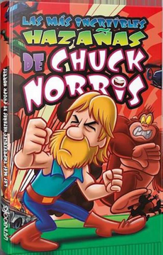 portada Mas Increibles Hazañas de Chuck Norris [Ilustrado] (in Spanish)