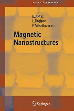 portada magnetic nanostructures (en Inglés)