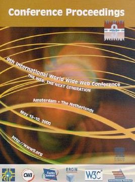 portada 9th international world wide web conference: the web: the next generation (en Inglés)