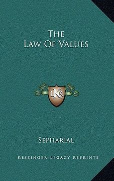 portada the law of values (en Inglés)