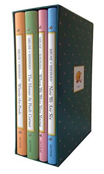 portada Pooh's Library: Winnie-The-Pooh; The House at Pooh Corner; When we Were Very Young; Now we are six 