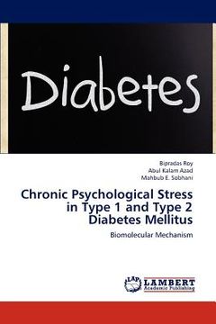 portada chronic psychological stress in type 1 and type 2 diabetes mellitus (en Inglés)