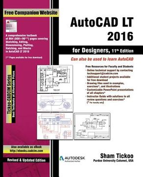 portada AutoCAD LT 2016 for Designers (in English)