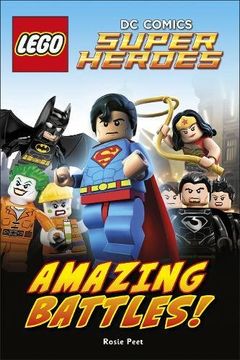 portada LEGO® DC Comics Super Heroes Amazing Battles (DK Readers Level 2)