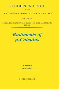 portada rudiments of &mgr;-calculus (en Inglés)