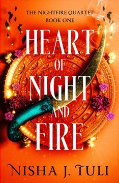 portada Heart of Night and Fire. An absolutely addictive fantasy romance