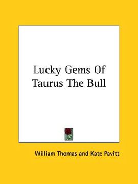 portada lucky gems of taurus the bull (in English)
