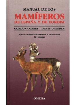 portada Manual de los Mamíferos de España y Europa