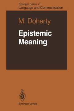 portada epistemic meaning (in English)