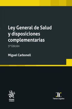 portada Ley general de salud y disposiciones complementarias 5a Edición (in Spanish)