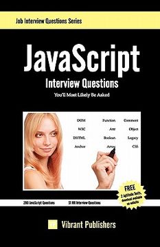 portada javascript interview questions you'll most likely be asked (in English)