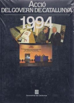 portada Acció del Govern de Catalunya 1994 (en Catalá)