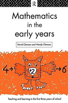 portada mathematics in the early years (en Inglés)