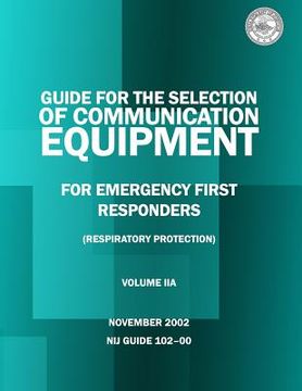portada Guide for the Selection of Personal Protective Equipment from Emergency First Responders (en Inglés)