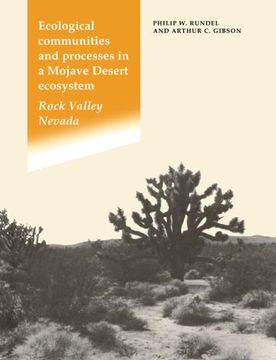 portada Ecological Communities and Processes in a Mojave Desert Ecosystem (en Inglés)