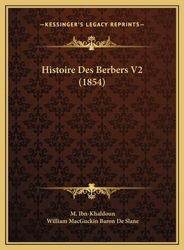 portada Histoire Des Berbers V2 (1854) (in French)