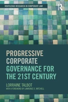 portada Progressive Corporate Governance for the 21st Century (en Inglés)