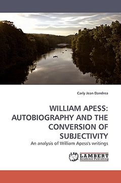 portada william apess: autobiography and the conversion of subjectivity (en Inglés)