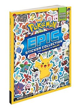 portada Pokémon Epic Sticker Collection 2nd Edition: From Kanto to Galar (en Inglés)