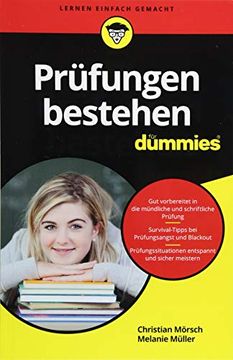 portada Prufungen Bestehen fur Dummies (en Alemán)