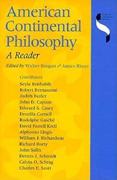 portada American Continental Philosophy: A Reader (Studies in Continental Thought) (in English)