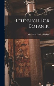 portada Lehrbuch der Botanik. (in German)