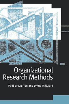 portada organizational research methods: a guide for students and researchers (en Inglés)