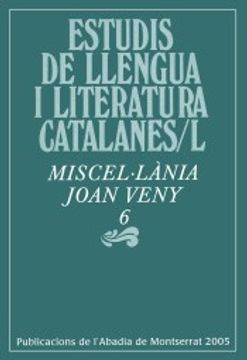 portada Miscel·Lània Joan Veny 6 (en Catalá)