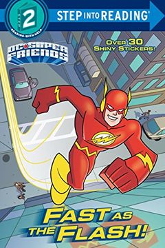 portada Fast as the Flash! (dc Super Friends) (Step Into Reading) (en Inglés)