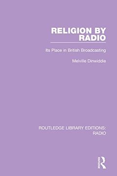 portada Religion by Radio (Routledge Library Editions: Radio) (en Inglés)